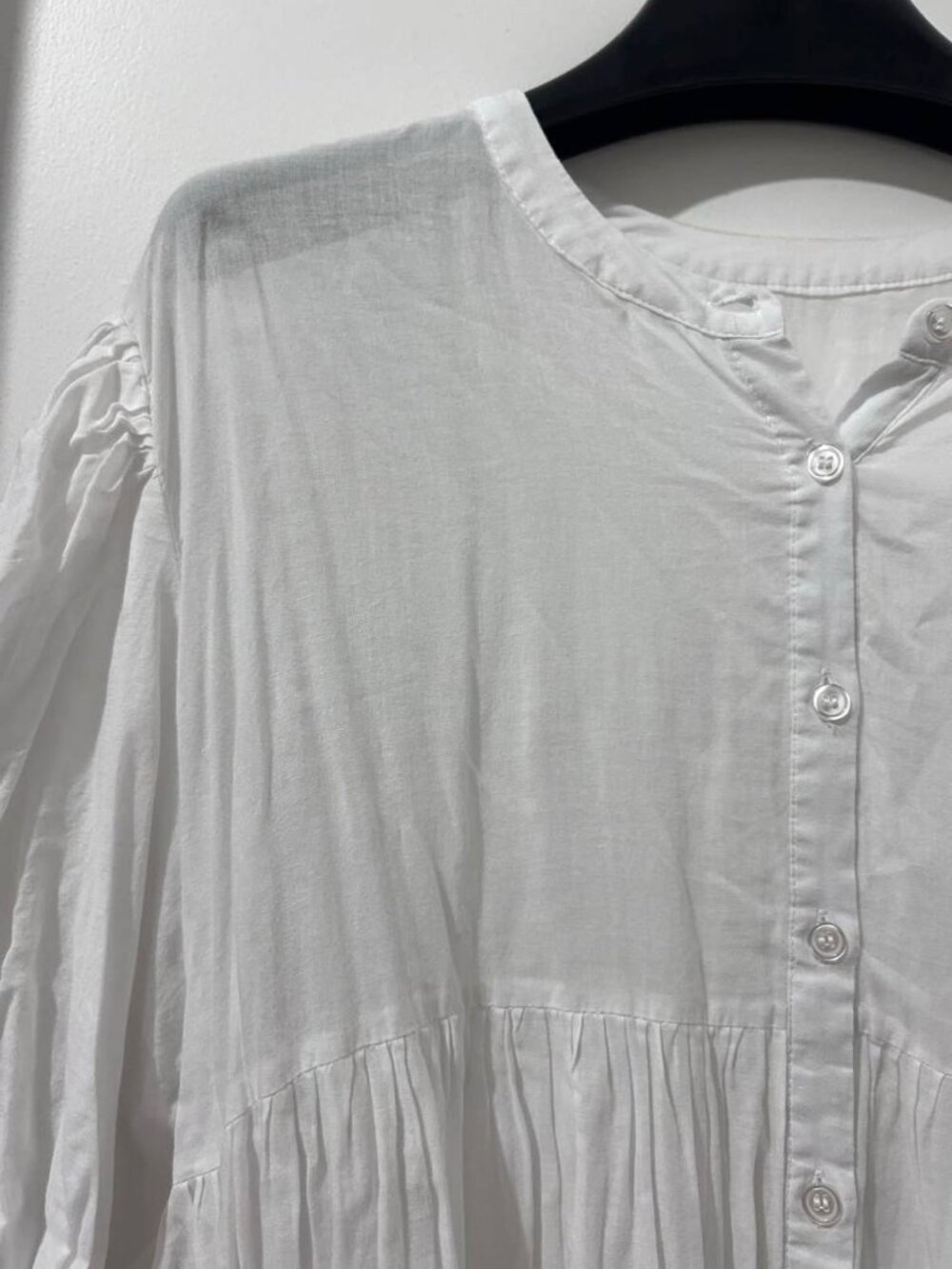 White Button Front Top - Picture 3 of 3